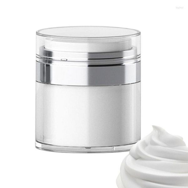 Bottiglie di stoccaggio Vuoto Barattolo pompa airless Creme ricaricabili Gel Lozioni Dispenser Viaggio Contenitore cosmetico a prova di perdite Idratante Vuoto