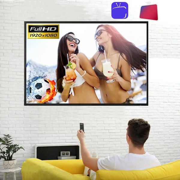 M3U 4K HD Smart TV Peças para Android APK iOS Europa França Protetor de tela de um ano Garantia de qualidade Teste gratuito