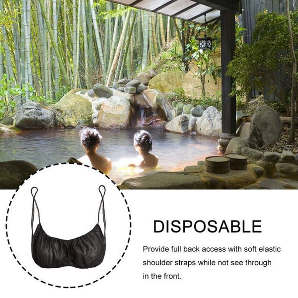 Intimates Accessori 50 PCS Reggiseno usa e getta Intimo Salone di bellezza SPA Sudore Sauna a vapore Tubo da viaggio Top Non tessuto all'ingrosso 230617