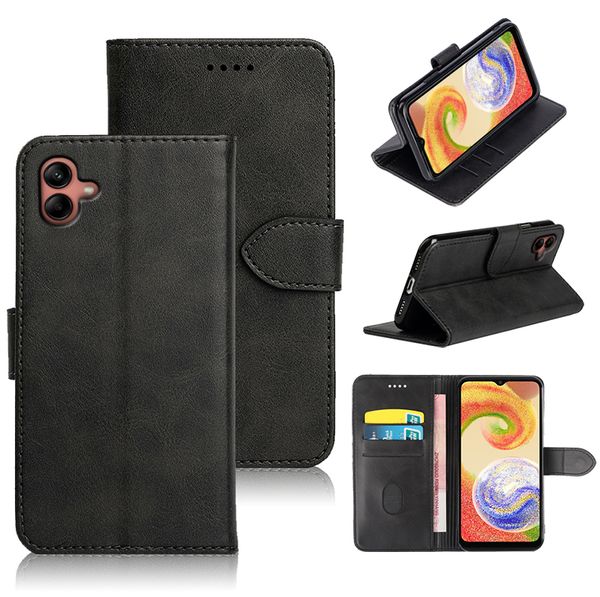 Capa de telefone de couro para Samsung Galaxy A33 A03 A13 A04S A22 A03S A22 Boost Mobile Celero 5G A22 M22 Flip Cover Wallet Phone Cases com suporte para cartão