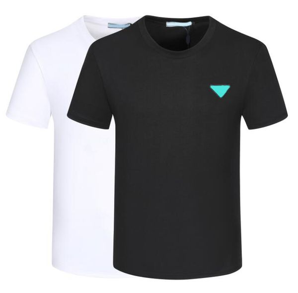 Herren-T-Shirts mit Buchstaben-Aufdruck, luxuriös, schwarz, Modedesigner, Baumwollkleidung, Sommer, hochwertiges Top, kurze Ärmel, Größe