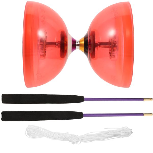 Yoyo Crystal несущий Diabolo жонглирование игрушками Классическая китайская игрушка для начинающих игрушек 230616