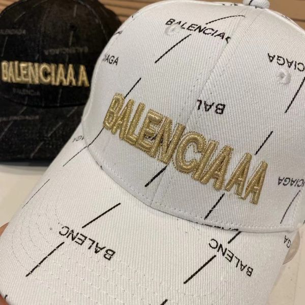 Moda Versátil Boné de Beisebol Casual Masculino Feminino Designer Gorro Chapéu Letra Chapéu Guarda-sol Praia Cap