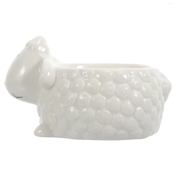 Set di stoviglie Ciotola in ceramica per animali Decorazione per la tavola da pranzo Vassoio per frutta chic Insalata Ceramica Forniture per la cucina Supporto per la casa individuale