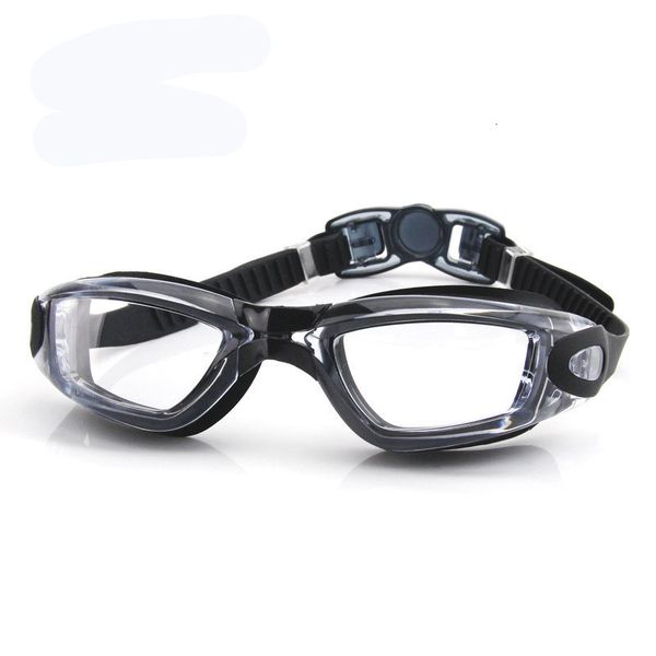 Goggles Summer Women Men Men Swimles Goggles Myopia Professional Diving Glasses против туманного диоптер прозрачный линз очки с пластиковой коробкой 230617