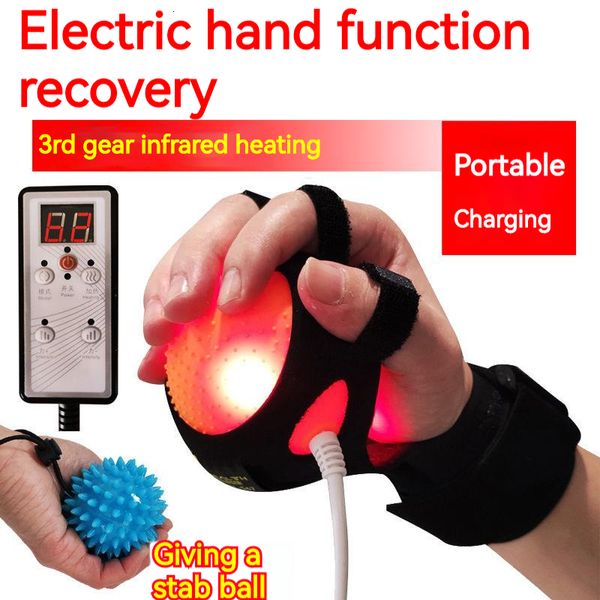 Bolas de ioga Stroke Hemiplegia Luva de massagem Robô de reabilitação Dispositivo de mão para equipamento de recuperação muscular relex 230616