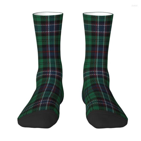 Calzini da uomo Tartan nazionale scozzese stampato divertente per uomo donna elastico estate autunno inverno scozzese a quadretti