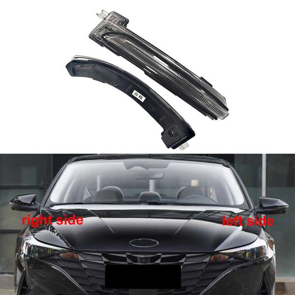 Per Hyundai Elantra 7a generazione 2021 Accessori per auto Specchietto retrovisore posteriore Indicatore di direzione Indicatore luminoso Lampada laterale