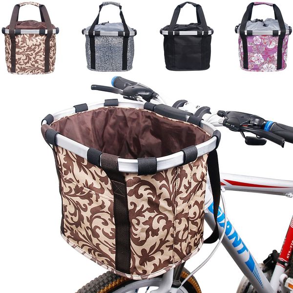 Packtaschen Taschen Fahrrad Vorderkorb Fahrrad Kleines Haustier Hund Tragetasche Faltbar MTB Radfahren Lenker Schlauchtasche Fahrrad Radfahren Zubehör 3 kg Last 230616