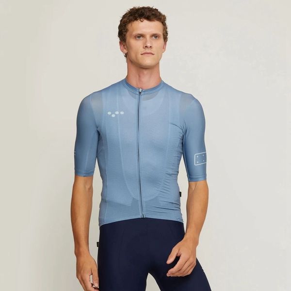 Bisiklet gömlekleri üst kaliteli kumaş yaz kısa kollu bisiklet giyim zanaat erkekler takımı bisiklet forma lazer kesim 230616