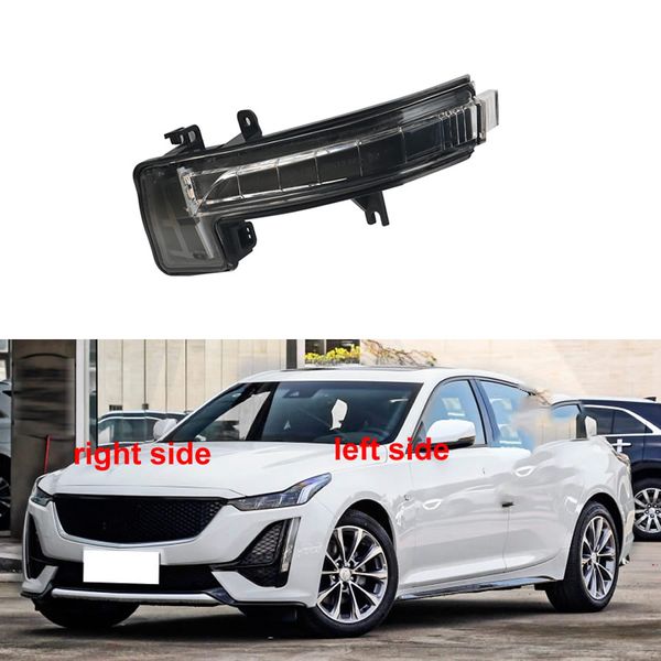 Para Cadillac CT5 CT6 Acessórios Do Carro Espelho Retrovisor Marcador Lâmpadas Espelhos Laterais Dianteiros Turn Signal Light