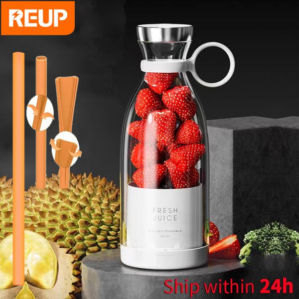 Espremedores Mini Liquidificador Portátil Elétrico Espremedor de Frutas Misturadores Extratores Multifuncionais Máquina de Fazer Sucos Liquidificadores Smoothies Mixer 230616