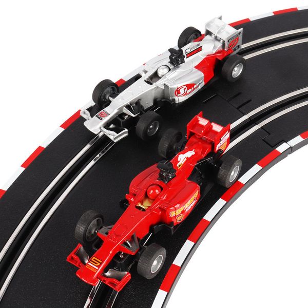 ElectricRC Track Slot Car 143 Scale Set Electric Racing Track Toge Car Car Toy для Scx Compact Go Ninco Scalextric 230616