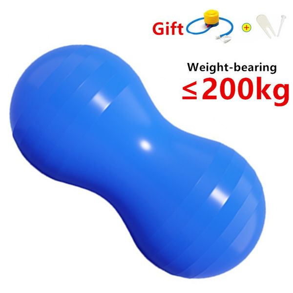 Bolas de Yoga Bola de Amendoim Bola de Yoga Pilates Anti Burst Bola de Exercícios Fisioterapêuticos para Equilíbrio Trabalho de Parto Em Casa Suporte de Peso 200kg 230617