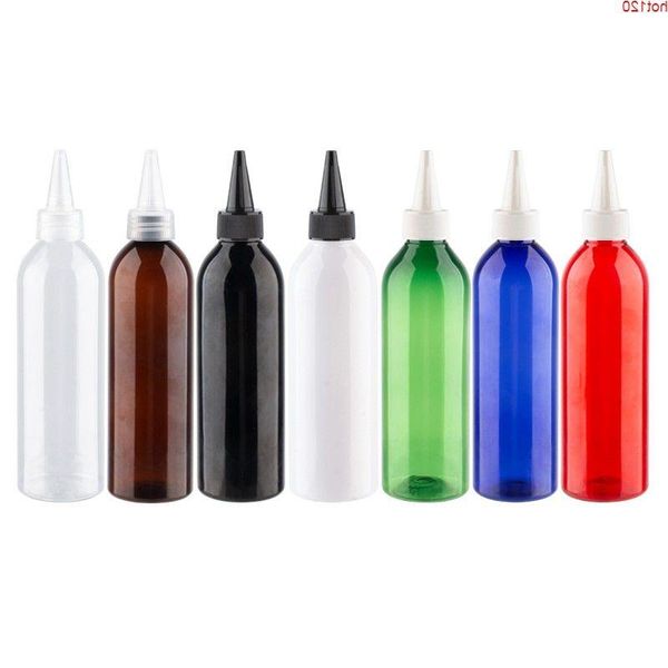 30X100ml 150ml 200ml 250ml bottiglia di plastica bianca vuota, bottiglia in PET con tappi a bocca appuntita per crema per la cura della pelle, bottiglia di gel shampoo buona quantità Ghfw