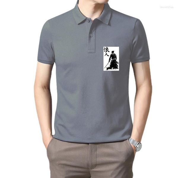 Polos masculinos Camiseta masculina samurai de qualidade camiseta casual de algodão S-6XL camiseta para presente de aniversário com impressão 3D