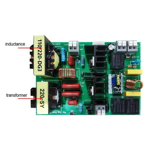 Elettrodomestici per il circuito digitale del circuito digitale driver di display da 150 W Parti del generatore ad ultrasuoni per trasduttore di lavatrice industriale 40kHz