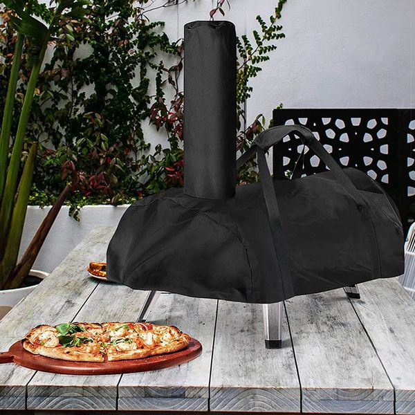 Accessori per utensili da barbecue Copertura per forno per pizza per patio esterno Easy Clean Copertura antipolvere per forno per pizza impermeabile Copertura per forno per pizza Heavy Duty 230617