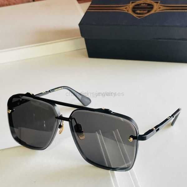 Dita Sunglasses Top Original A Dita Mach Six DTS121 для женщин и мужских высококачественных классических ретро -солнцезащитных очков.
