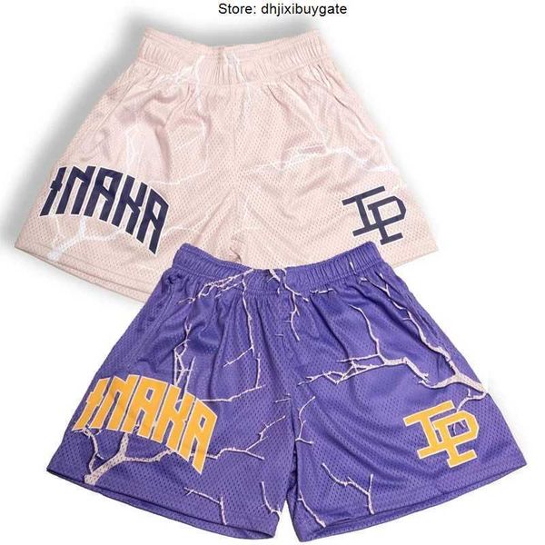 Inaka Power Shorts Masculino Feminino Uma Camada Classic Gym Workout Mesh Secagem Rápida Moda Ip Atacado BLHC