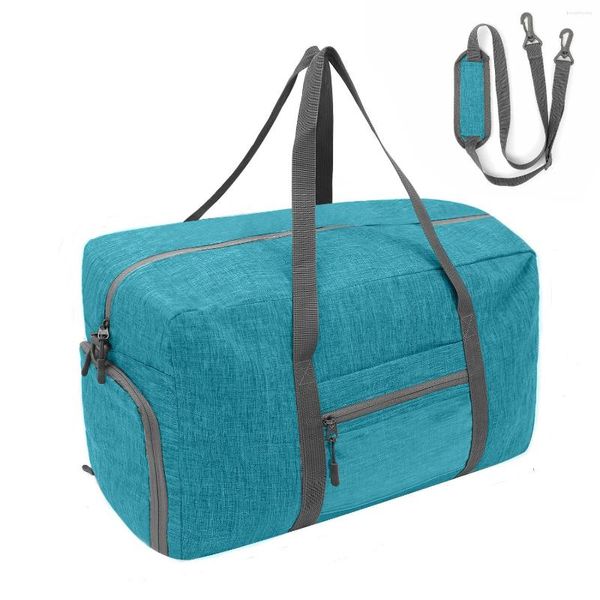 Sacos de armazenamento 40L Bolsa de viagem de grande capacidade Molhado Seco Crossbody Bolsa Homem Fitness Esportes Cation Bagagem Feminina Ioga