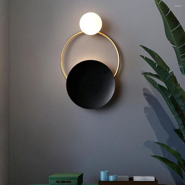 Lâmpadas de parede modernas minimalistas wam/frio/3 cores iluminação para sala de estar quarto cabeceira led arandela luz corredor