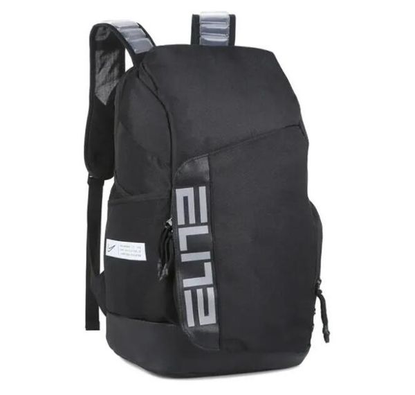 2023 nova unisex elite pro basquete mochilas das mulheres dos homens preto branco universidade vermelho ouro azul aros estudante sacos de escola tamanho 32l