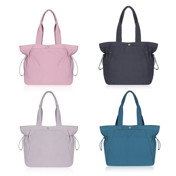 nuovo lulul Sport all'aria aperta Shopping Side Cinch THE TOTE BAG viaggio palestra moda nylon bagaglio da sera donna uomo borsa a tracolla borsa a tracolla borse cesto pochette