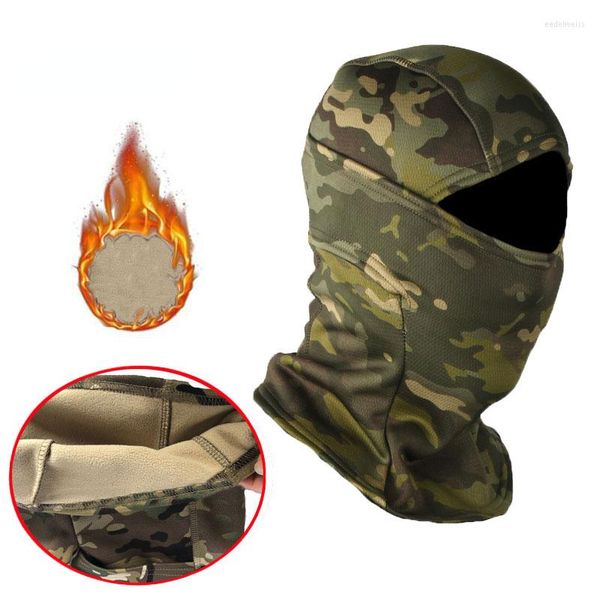 Bandanas Warm Fleece Sturmhaube Winter Dicke Maske Taktischer Schutz Reiten Winddicht Kopfbedeckung Outdoor Skifahren Radfahren Schal