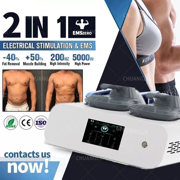 2024 Hot Sales Slimming Machine O DLS-EMSLIM Equipamento seguro e conveniente de alta eficiência para construção muscular e redução de gordura Duas alças de RF