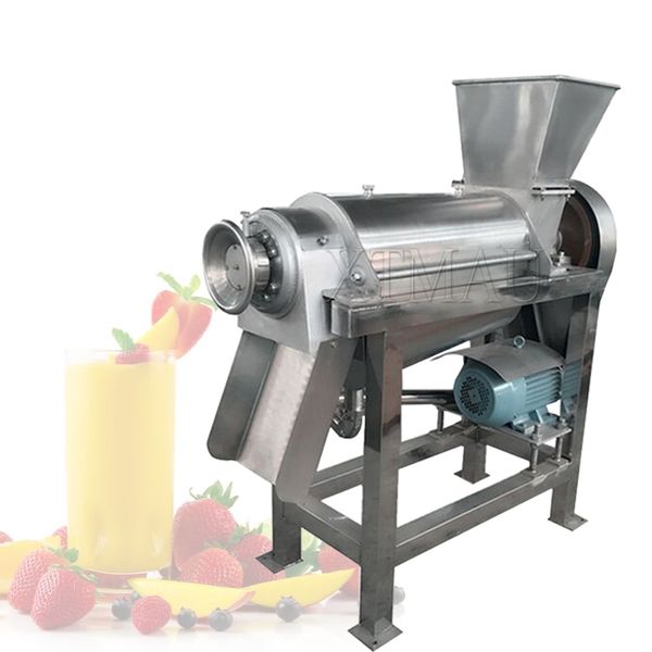 Spremiagrumi commerciale per frutta e verdura in acciaio inossidabile 220V Spremiagrumi industriale a vite