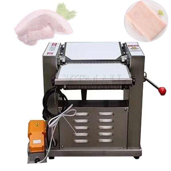 220 V frisches Schweinefleisch, Schweinehautentferner, Schälmaschine, Schneidemaschine