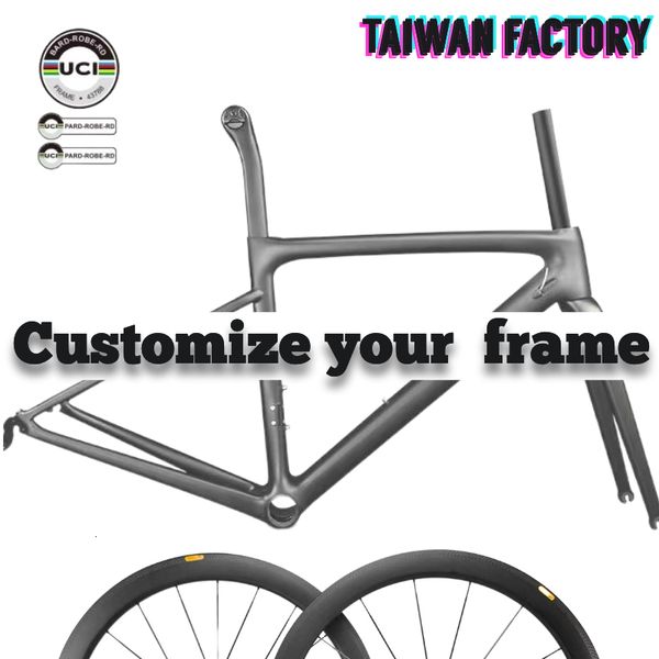 Racks de caminhão de carro privado personalizado quadro carbono roadMTBgravel 29er quadro de bicicleta Taiwan bicicleta 230617