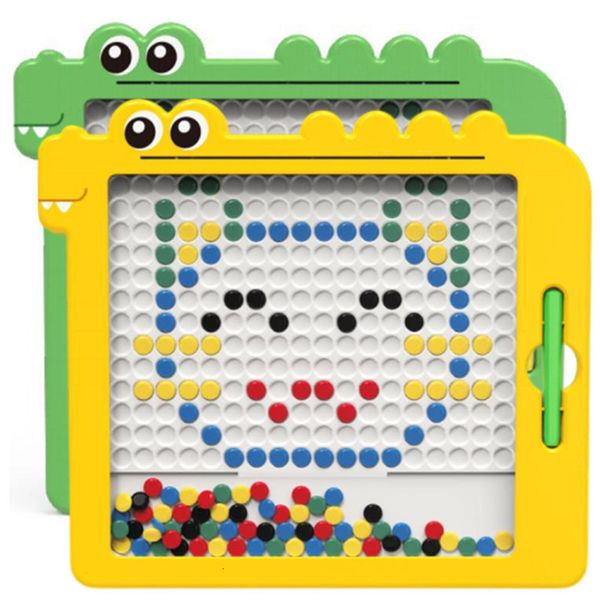 Intelligenzspielzeug Magnetisches Kinder-Zeichentablett Montessori-Spielzeug Kreation für Kinder Malbrett Kinder Lernspiele Zeichenbrett Mädchenspielzeug 230619