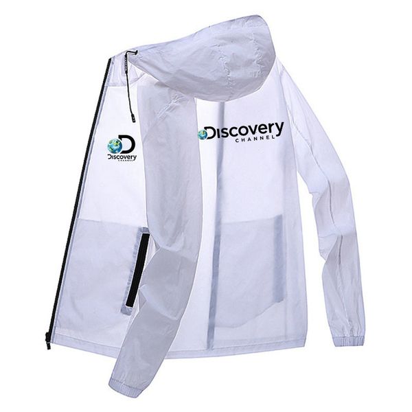 Jaquetas masculinas Camping Discovery Jaqueta de chuva masculina à prova d'água roupas de proteção solar pesca roupas de caça pele de secagem rápida bolso blusão 230619