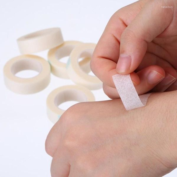 Make-up-Pinsel, 10 Rollen, Wimpernverlängerung, Lint, atmungsaktives Vliesstoff-Klebeband unter dem Augenpapier für falsche Wimpern, Patch