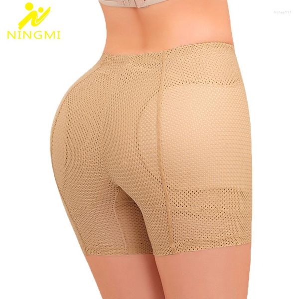 Modelador corporal feminino NINGMI BuLifter modelador de quadril modelador de quadril calcinha acolchoada sexy para bunda