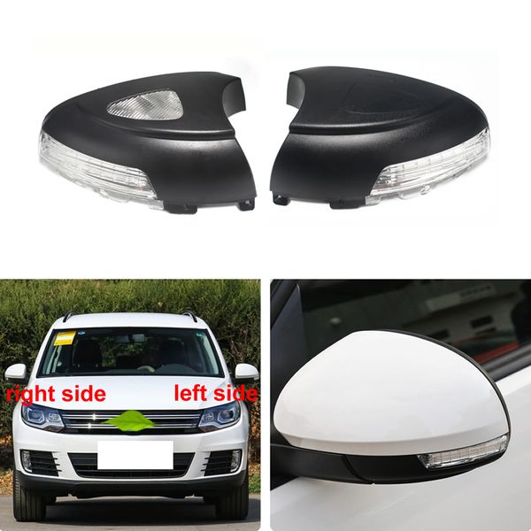 Para volkswagen vw tiguan 2010 2011 2012 2013-2018 luz do marcador do carro porta asa espelho retrovisor virar indicador de sinal lâmpada lateral