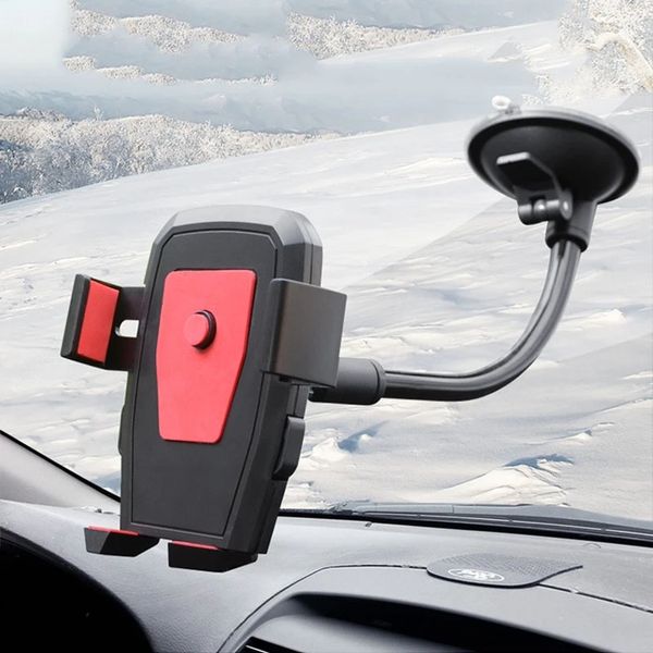 Supporto per telefono per auto Supporto per staffa Supporto per tazza Supporto per auto universale Supporto per ventosa mobile Blocco per telefono Accessori per auto