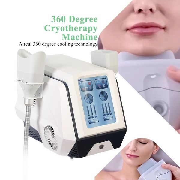 Portable 360 Cool Tech Cryolipolysis 6 Cryo Maniglie Crioterapia Body Shaping Body Dimagrante Macchina per la rimozione della cellulite congelante