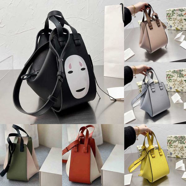 Bolsas de grife Bolsas femininas bagpack bolsas femininas sem rosto masculinas de grande capacidade dos desenhos animados Spirited Away mochila bolsa de ombro único 0404