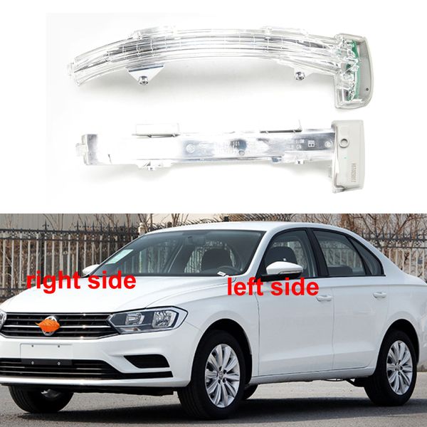 Para volkswagen vw bora 2019 2020 2021 2022 substituir espelho retrovisor lâmpadas marcadoras espelhos laterais dianteiros virar luz de sinal