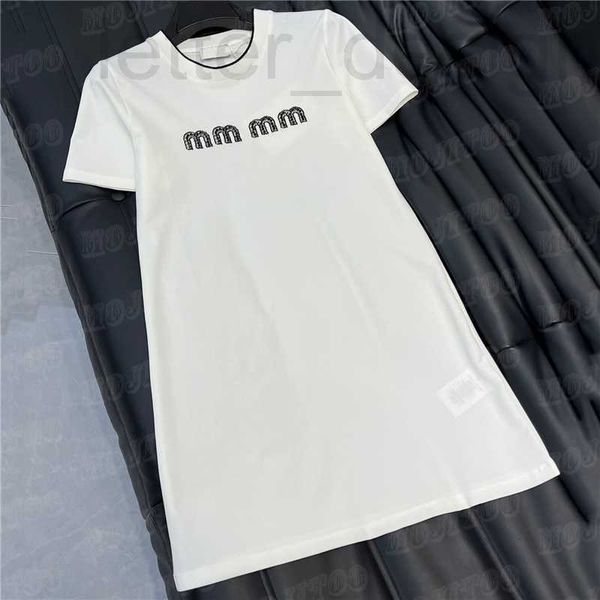 Taglie forti Abiti firmati Luxury Women Design Letter Pattern Gonne Summer Lady Girls Abiti casual NGMT