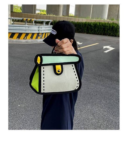 Brand N Day Packs Summer New Cake Bag Moda coreana anime Cartoon Cartoon Cartoon Borsa per cellulare Borsa giapponese carina per graffiti