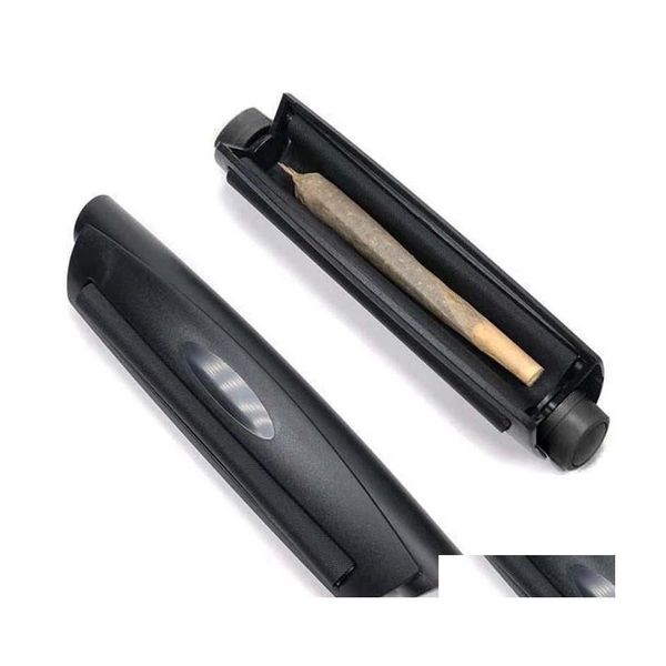 Tubos de fumar Cigarro Rolling Hine Para Cone Plástico 110Mm Diy Ferramenta Manual Joint Roller Blunt Acessórios Drop Delivery Home Garden Dhkmj