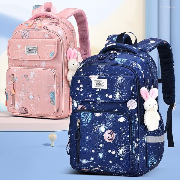 Borse da scuola Cute Girls Children Primary Backpack Satchel Kids Book Bag Princess Schoolbag Mochila Infantil