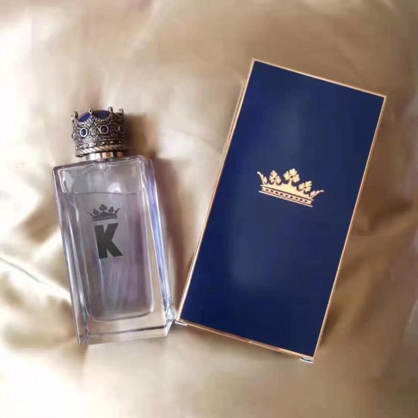 Outros acessórios de moda Marca de designer de alta qualidade King Crown Parfum Spray Colônia K Perfume 100ml Mulheres Homem encantador EAU DE TIONETE 33FLOZ FRANE BRA