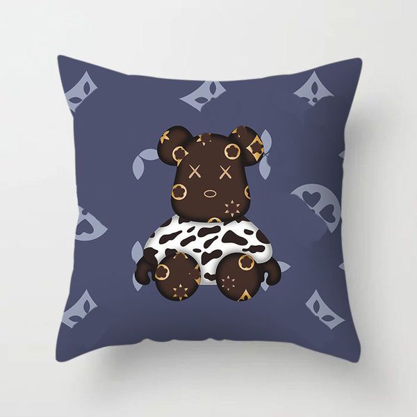Подушка с насильственным медведем подушка подушка диван офисные подушки подушки для подушки Санта