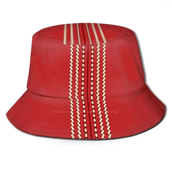 Berets Cricket Ball Sports Face Unisex Sommerkappe Sonnenschutzhut