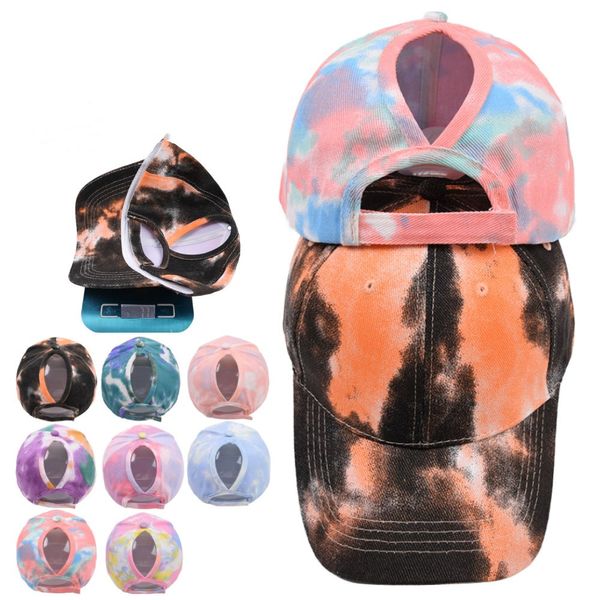 Beyzbol Kapakları Boya Graffiti Ponytail Cap Kadın Açık Spor Şapkaları Casquette Hip Hop Baba Yaz Güneş Koruyucu Snapback Cap Seyahat Vizör Moda Headgear BC819